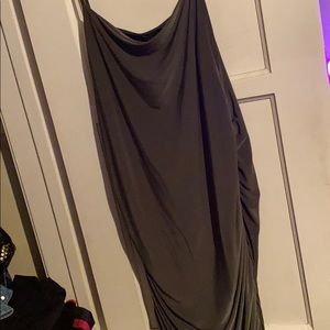 Strappy Green long dress